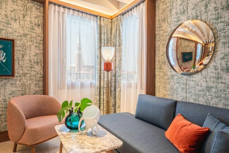 Ca'Di Dio-Small Luxury Hotel Venice Exterior photo A living room at the hotel
